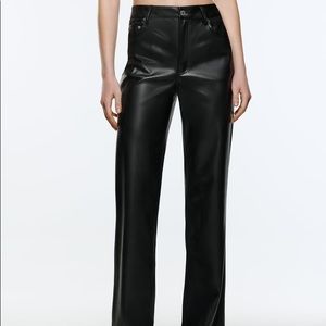 Zara Leather pants